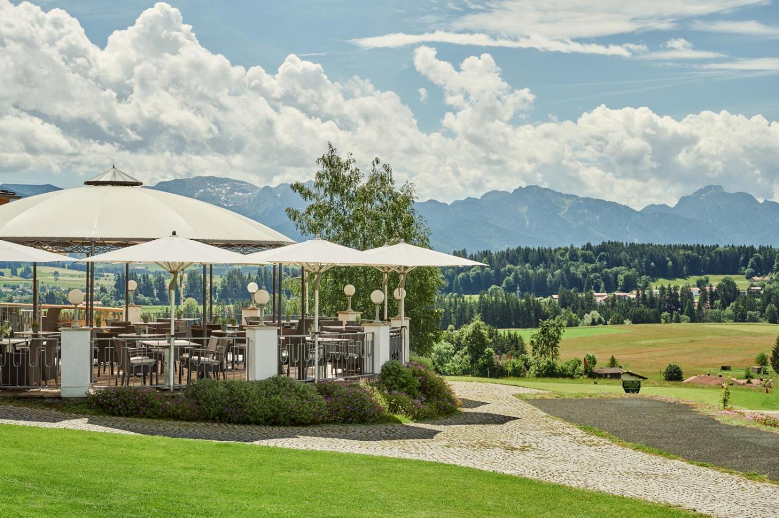 Hotel Auf Der Gsteig Gmbh レヒブルック エクステリア 写真